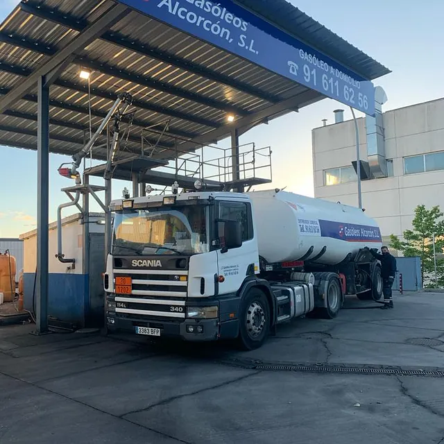 Gasóleos Alcorcón estación de gasolina