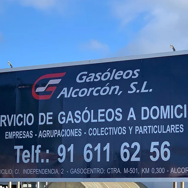 Gasóleos Alcorcón valla